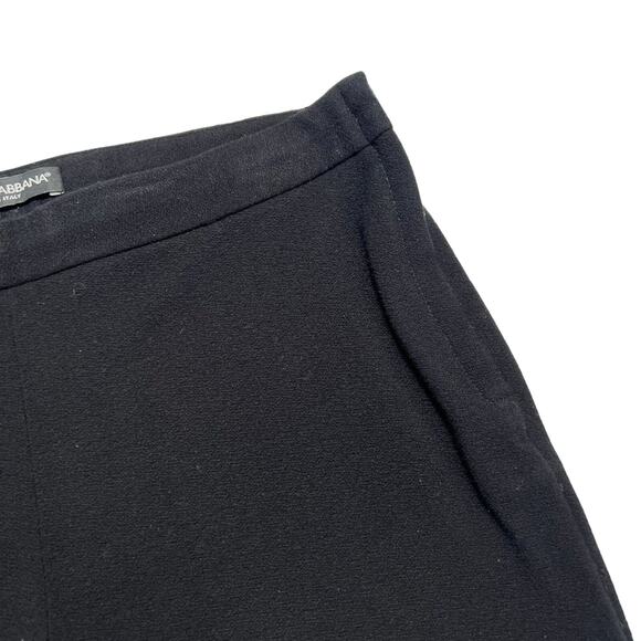 DOLCE & GABBANA Stretch Viscose Side Ankle Zip Skinny Pants SIZE 27 ITALY 40 - Picture 10 of 12